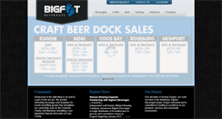 Desktop Screenshot of bigfootbeverages.com